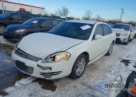 2011 Chevrolet Impala Ls from USA, damaged, VIN 2G1WF5EK3B1237291